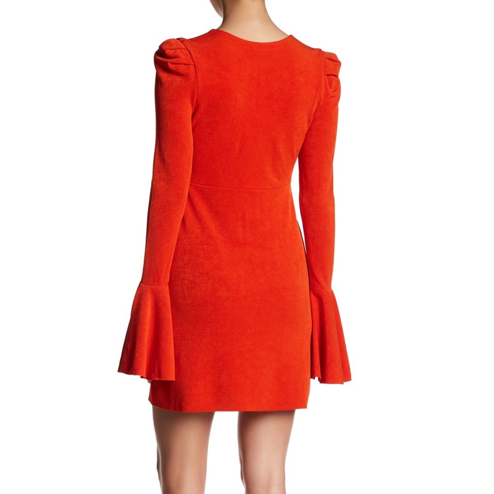 NEW Free People Bell Sleeve Mini Dress - Picture 3 of 8